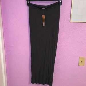 Nicki Minaj grey maxi skirt, size small
